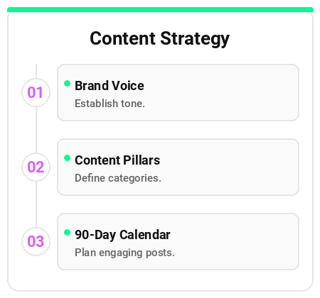Content Creation Workflow Infographic